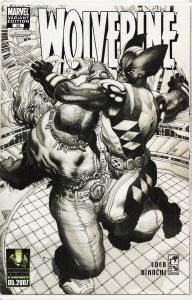 Wolverine #53 Black and White Cover (2007) Wolverine