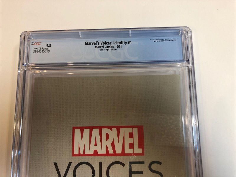Marvel's Voices Identity (2021) # 1 (CGC 9.8) Lee Inhyuk Virgin | Census=4