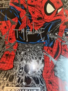 Spider-Man (1990) # 1 (CGC 9.8) Signec Todd Mcfarlane • Silver Edition