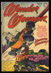 Wonder Woman #56 VG+ 4.5 H.G. Peter Art!