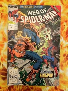 Web of Spider-Man #48 (1989) - Hobgoblin! - VF/NM