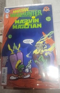 Martian Manhunter/Marvin the Martian Special Variant Cover (2017)