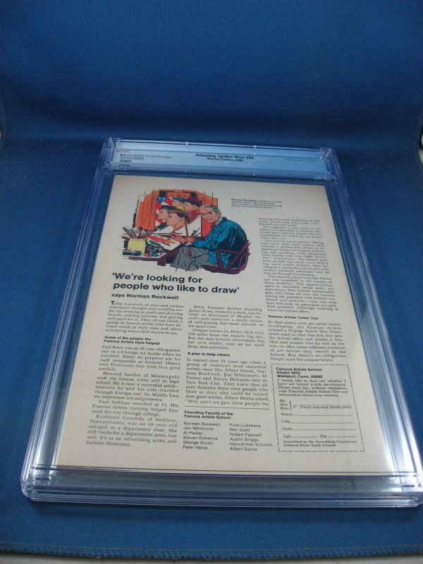 AMAZING SPIDERMAN 59 CGC 8.5 MARVEL FIRST MARY JANE KINGPIN 1968