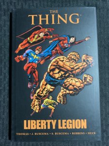 2011 THE THING Liberty Legion HC/DJ VF+/FN+ 1st Marvel Comics