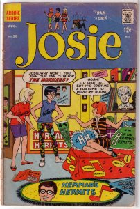 Josie   vol. 1   #28 FR/GD (Archie) Herman's Hermits