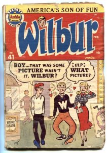 Wilbur Comics #41 1952- KATY KEENE- Archie comics F/G