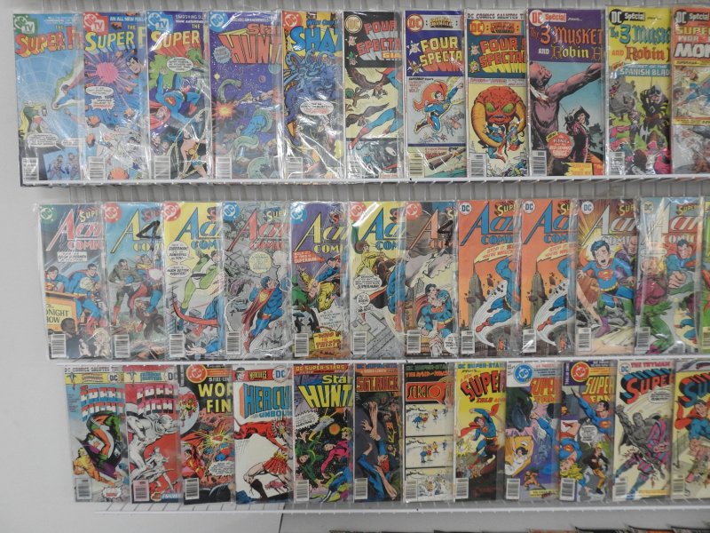 Huge Lot of 170+ Comics W/ Superman, JLA, Super Friends! Avg. FN