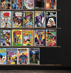 Huge Lot 130+ Comics with Mickey Mouse Adventures, Mickey Mouse & More!