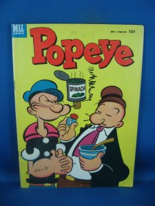 POPEYE 23 VG F 1953