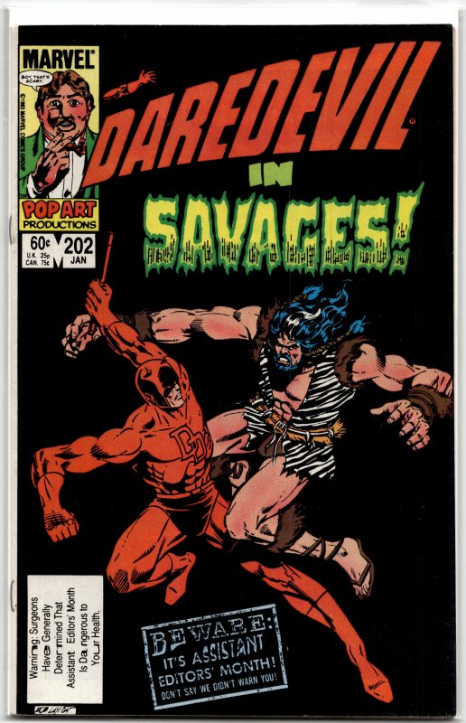 Daredevil #202 (1984) Daredevil