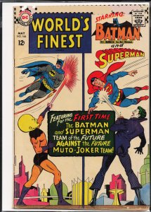 World's Finest Comics #166 (1967) Superman and Batman and Robin