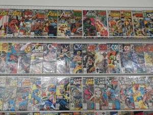 Huge Lot 130+ Comics W/ Captain America, Avengers, Thor, +More! Avg FN Cond!