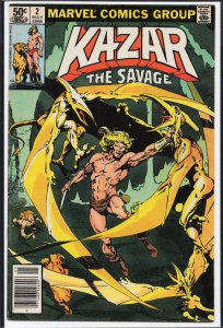 Ka-Zar the Savage #2 (1981) Ka-Zar