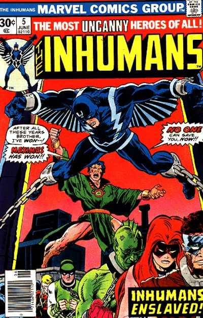 Inhumans (1975 series) #5, Fine- (Stock photo)