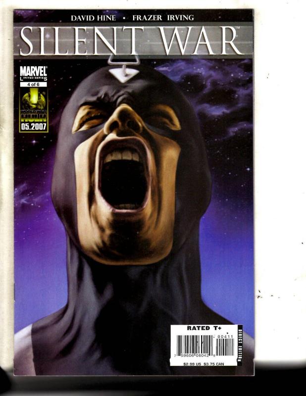 Silent War Complete Marvel Comics LTD Series # 1 1 2 3 4 5 6 Inhumans Bolt MF10