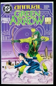 GREEN ARROW #1, NM, Annual, Dennis O'neil, DC, 1988 more in store