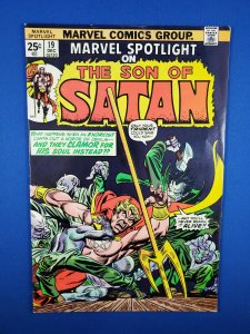 MARVEL SPOTLIGHT 19 SON OF SATAN VF+ 1974