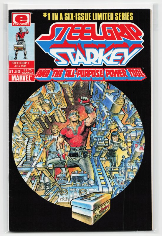 Steelgrip Starkey #1 (1986) Johnny Appleseed