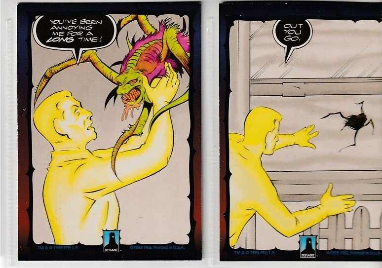 Dark Dominion # 0 Trading Cards  Rare Steve Ditko painted art ! 144 cards