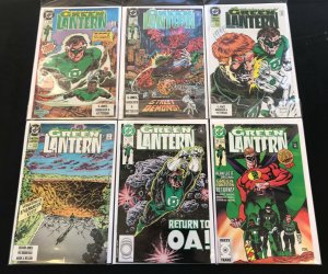 GREEN LANTERN 6PC LOT (VF/NM) #1-5, 19!! 1990