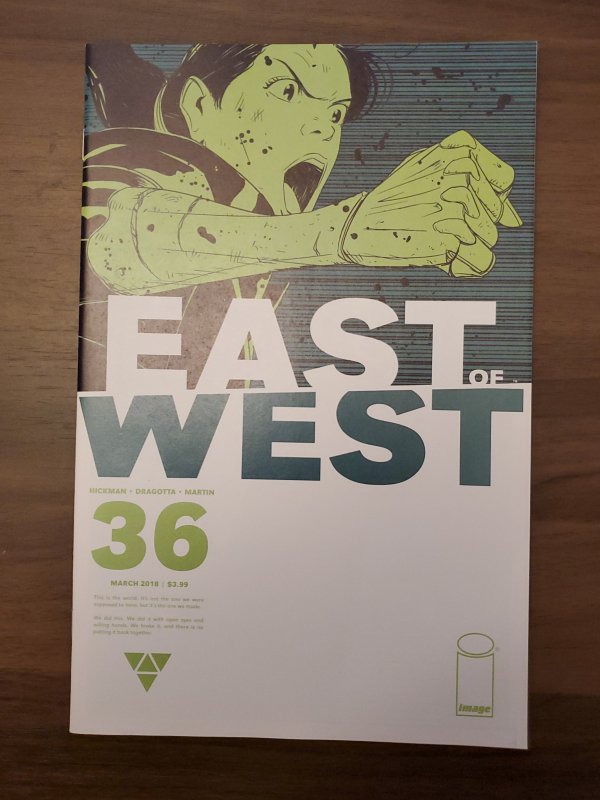 East of West #36 (2018) (9.2) by Jonathan Hickman