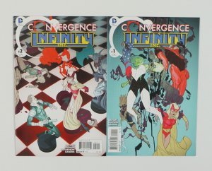 Convergence Infinity Inc. #1-2 VF/NM complete series Jerry Ordway ; DC