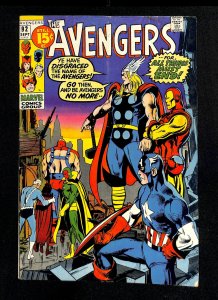Avengers #92 Neal Adams Cover!