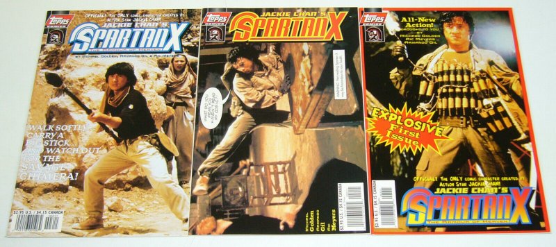 Jackie Chan's Spartan X: the Armour of Heaven #1-3 VF/NM complete series photo