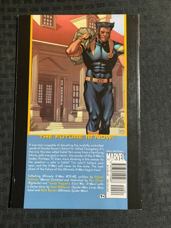 2007 ULTIMATE X-MEN 16 Cable TPB SC VF+ 8.5 1st Marvel / Fisherman
