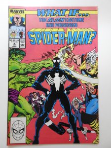 What If 2nd Series #4 Alien Costume Possessed Spider-Man? Beautiful VF-!!