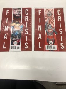 Final Crisis : Superman Beyond 3D (2008) Set Issue # 1-2 • DC Comics • Morrison