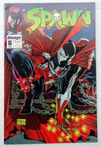 Spawn #8 (VF/NM, 1993) COVER SWIPE