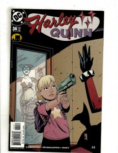 Lot Of 6 Harley Quinn DC Comic Books # 17 18 19 20 23 34 Batman Gotham Ivy GE6