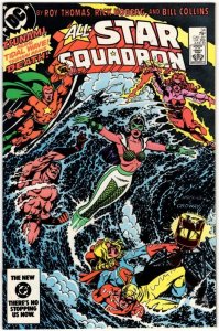 ALL STAR SQUADRON #34 (9.0-9.2) HIGH GRADE DC Copper Age