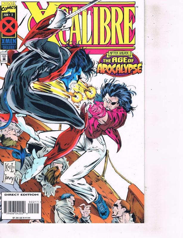 Lot Of 2 Marvel Comic Books X-Men #41 and X-Calibere #2 ON6