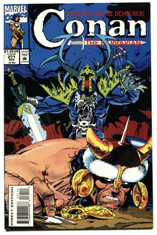 CONAN THE BARBARIAN #271 comic book 1993-MARVEL COMICS-HTF-Low Print