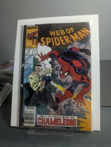 Web of Spider-Man #54 (1989) Spider-Man