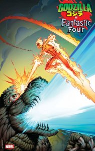 GODZILLA VS FANTASTIC FOUR (2025) #1 MARK BAGLEY FOIL VARIANT (NEAR MINT)