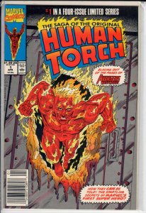 Saga of the Original Human Torch #1 (1990) 9.0 VF/NM