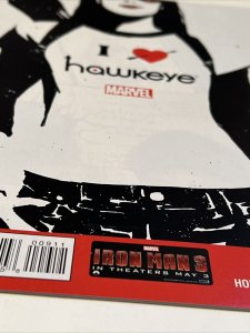 Hawkeye #9 Marvel Comics (2013) 1st cameo app of the Clown T-shirt cover 