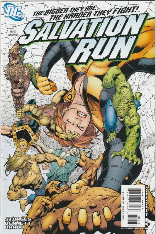 7 Salvation Run DC Comic Books # 1 2 3 4 5 6 7 Captain Cold Lex Luthor LH7