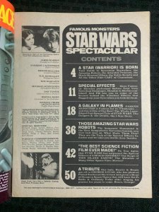 1977 STAR WARS SPECTACULAR Warren Magazine FN+ 6.5 Over 60 Fantastic Photos