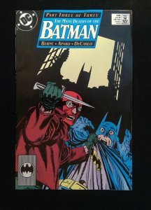 Batman #435  DC Comics 1989 VF+