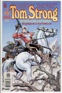 TOM STRONG #8, NM+,  Alan Moore, Chirs Sprouse, America, 1999