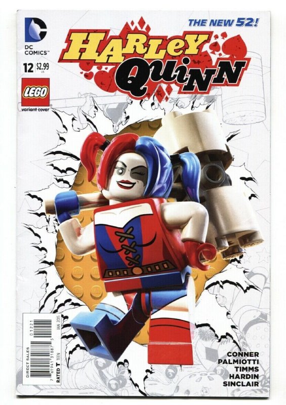 HARLEY QUINN #12 2015--DC-BATMAN-Lego Variant