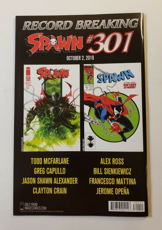 Spawn #300 Image Comics 2019 NM/NM+ McFarlane Cover A high grade 