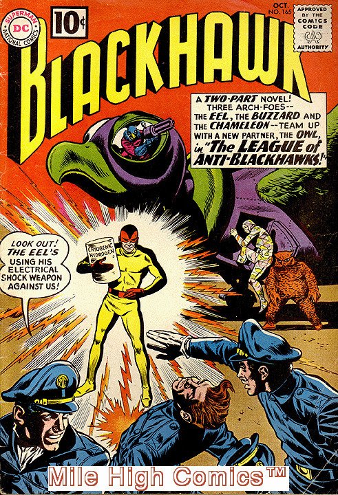 BLACKHAWK (1957 Series)  (DC) #165 Fair Comics Book