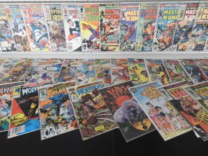 Huge Lot of 150+ Comics W/ X-Men, Daredevil, Captain America Avg. VF- Condition!