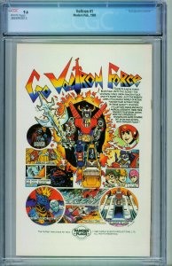 Voltron #1 CGC 9.6 1985 Modern-First issue-comic book 3826993015