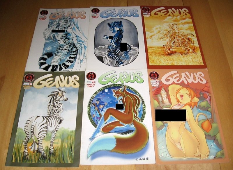 Huge Genus bundle, from Radio ComixSin Factory. 45 issue Furry comics. 1100$ OFF